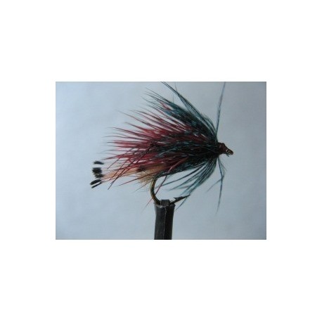 fiery brown bumble half hog hopper