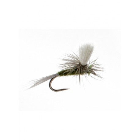blue wing olive parachute barbless