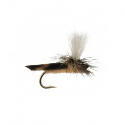 parachute caddis tan