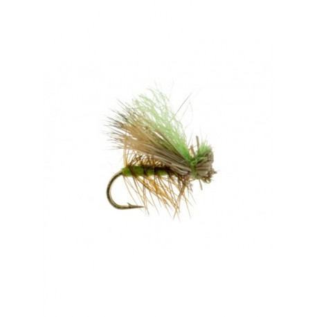 hi viz elk hair caddis olive
