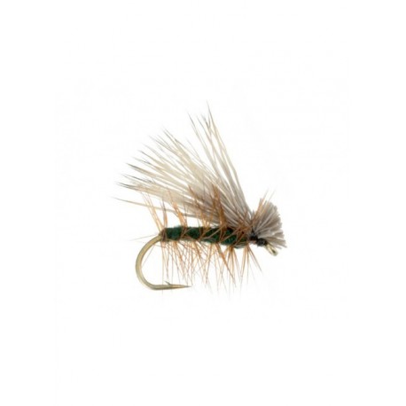 elk hair caddis dark green