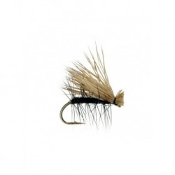 elk hair caddis black