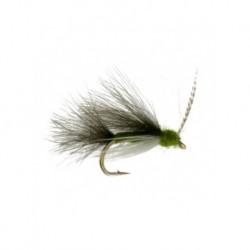 slow water cdc caddis olive