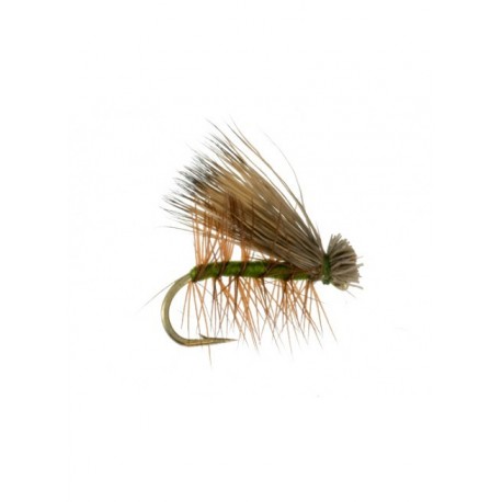 elk hair caddis olive