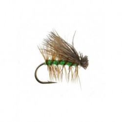 elk hair caddis bright green