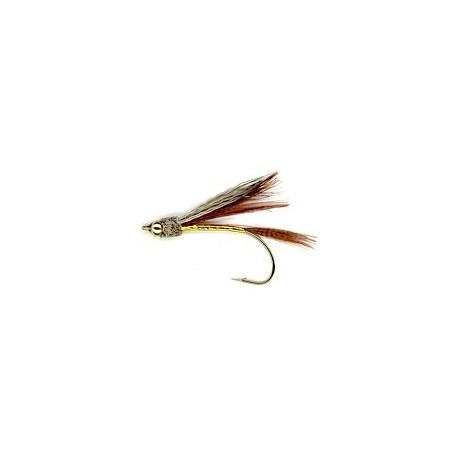 rolled muddler minnow beaded