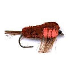 brown ornage montana button