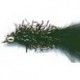 black crystal woolly bugger button