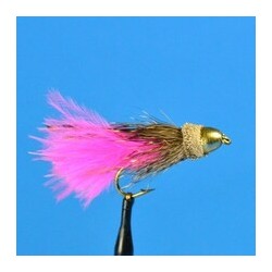 Conehead Marabou Muddler   Pink