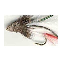 white marabou muddler minnow button