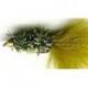 crystal olive woolly bugger button