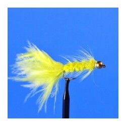 Bead Head Woolly Bugger   Yellow