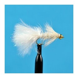 Bead Head Woolly Bugger White