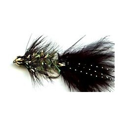 viva crystal woolly bugger button