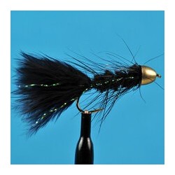 Conehead Woolly Bugger Black