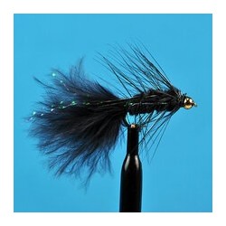 Bead Head Woolly Bugger Black