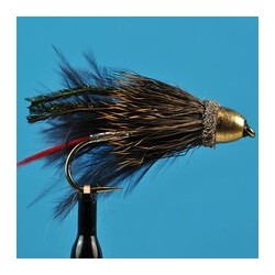 Conehead Marabou Muddler Black