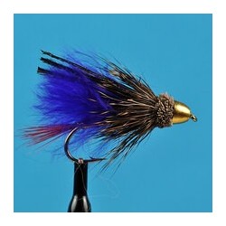 Conehead Marabou Muddler Purple