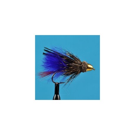 Conehead Marabou Muddler Purple