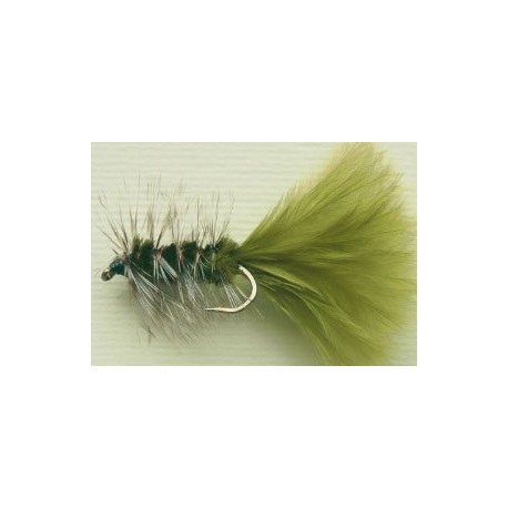 woolly bugger olive grizzly