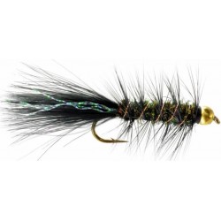 BH Wooly Bugger Peacock Black Tail