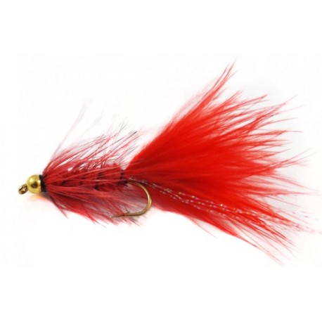 Woolly Bugger Red BH