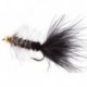 Bh Wooly Bugger Black Grizzly