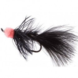 Leech Egg Sucking Black Salmon Hook