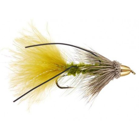 olive river bugger conehead muddler