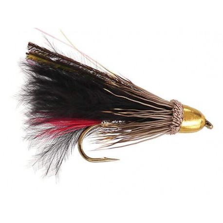 black muddler marabou conehead