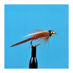 Bead Head Prince Nymph Red Krystal Flash