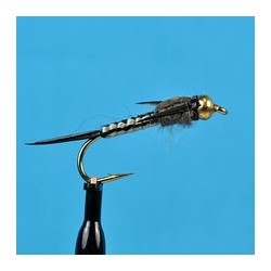 Bead Head Woven Stone Fly Black
