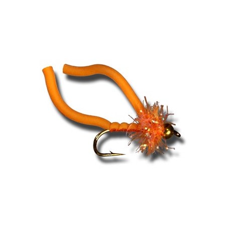 BH Egg Sucking Squiggly Worm White