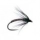 Black Metallic Soft Hackles Spider BL