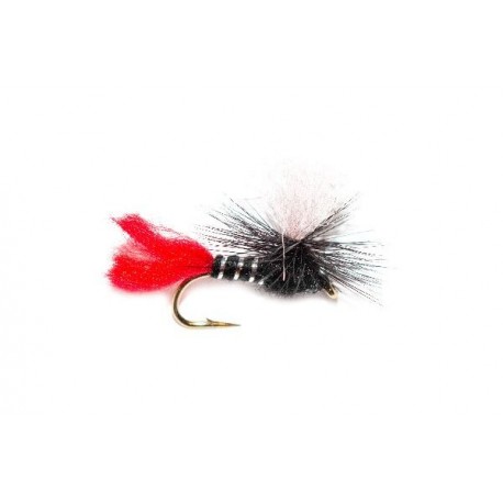 Black Zulu Parachute Dry Fly