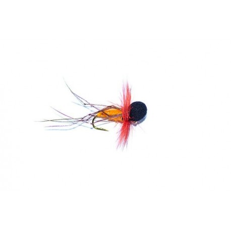 booby hopper orangeed hackle