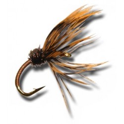 Tenkara Kujaku Kebari Brown