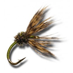 Tenkara Kujaku Kebari Olive