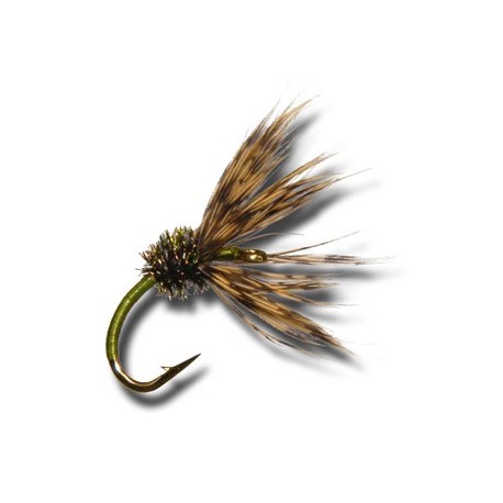 Tenkara Kujaku Kebari Olive