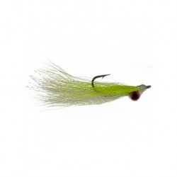 chartreuse and white