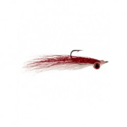 clouser red and white