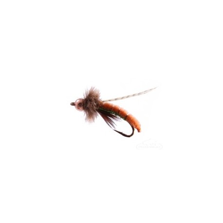 Caddis Poopah Bead Head Dark Tan