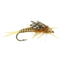 Copper John Nymph Bead Head Green