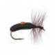 Hackle Black Hi Viz Foam Beetle