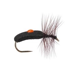 Hackle Black Hi Viz Foam Beetle