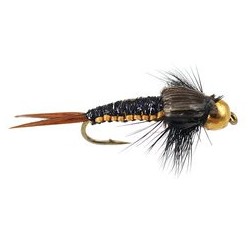 Fat Woven Yellow Black Stone