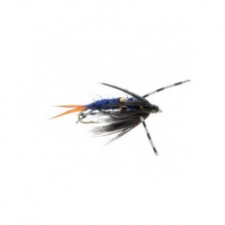 beadhead double tungsten batman blue