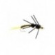 beadhead double tungsten wired stonefly rubberlegs yellow