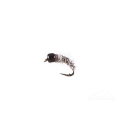 Ghost Biot Midge Glass Bead Grey