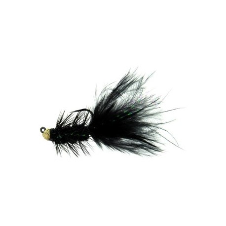 TJ Woolly Bugger Black